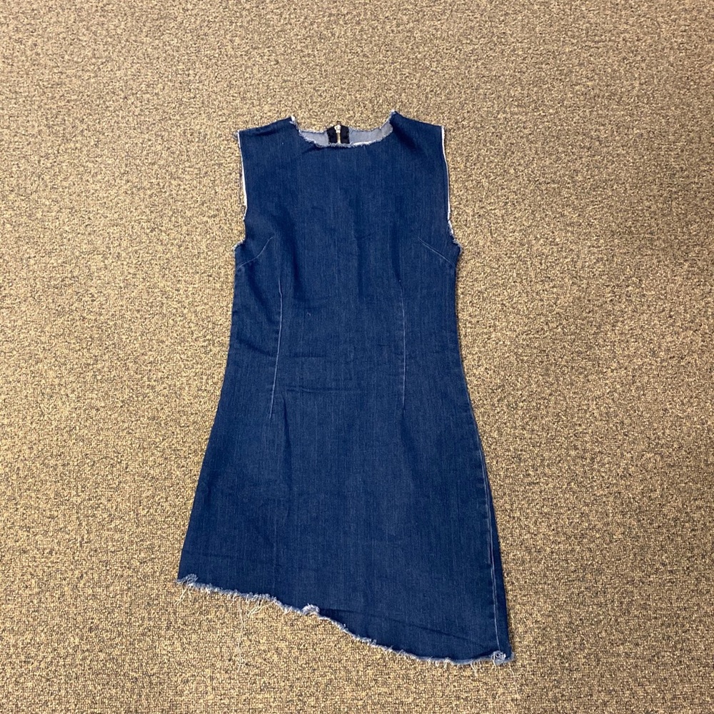 🍀 Six.Crisp.Days Jean Dress w/ High Low Hem